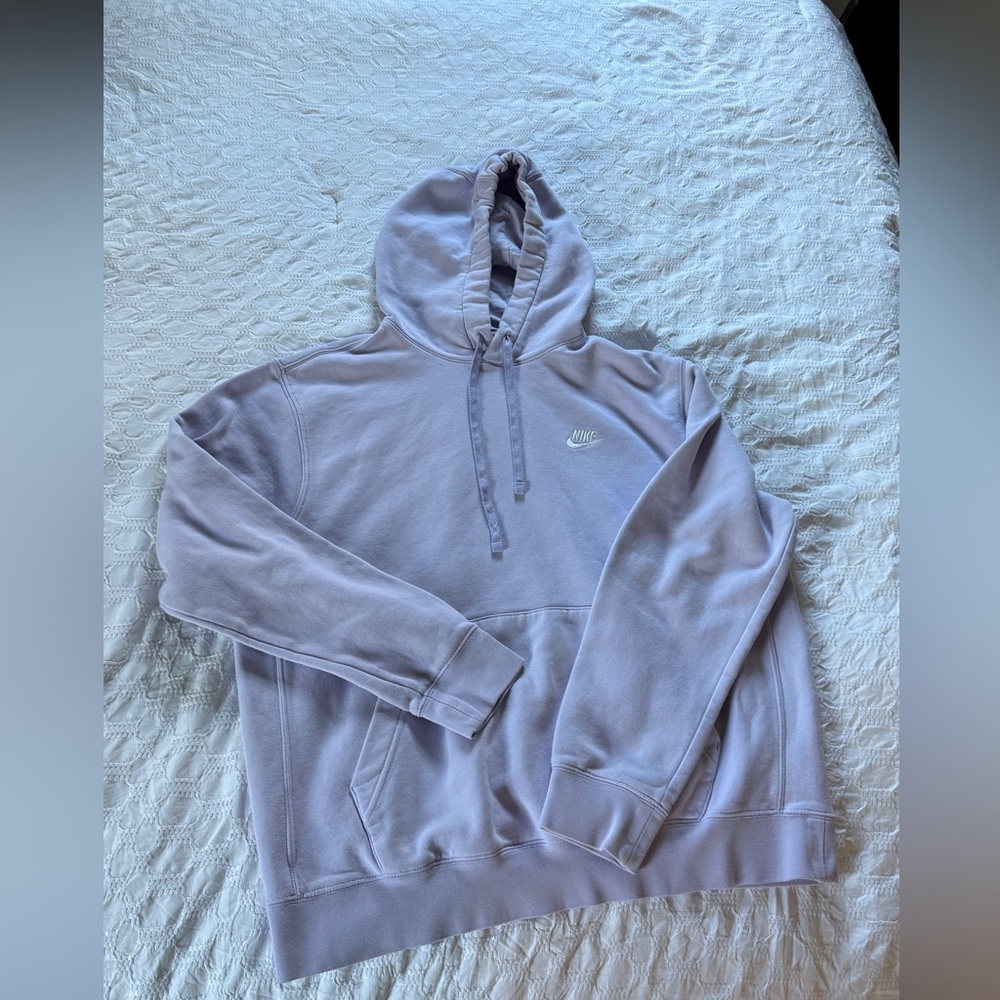 Nike Men's Light Purple Hoodie